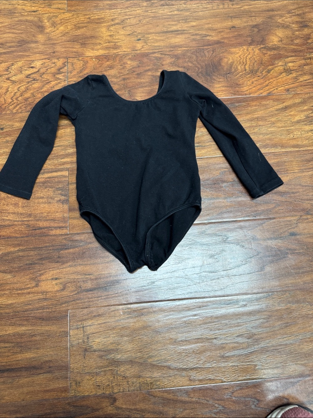 Source Unknown Black Long-Sleeve Kids One-Piece Bodysuit